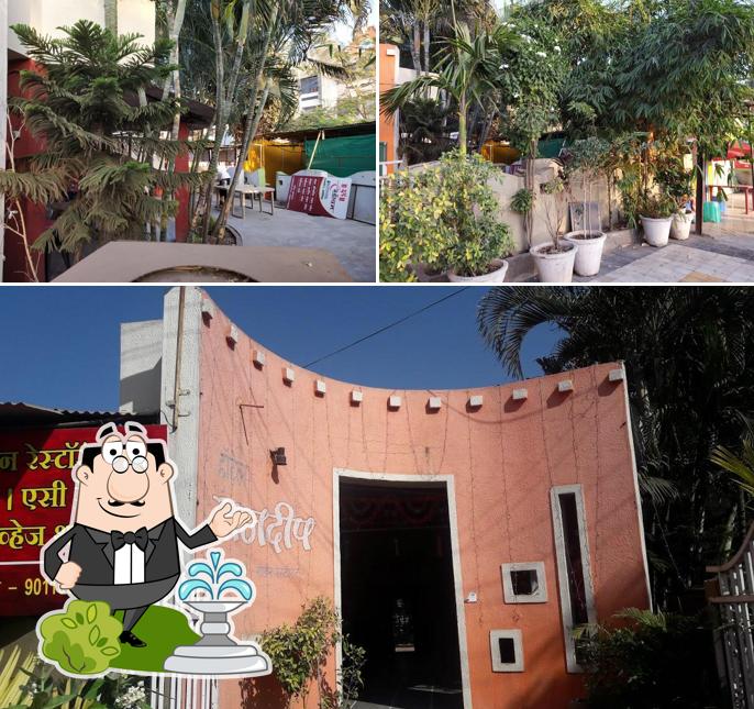 The exterior of HOTEL RAJDEEP