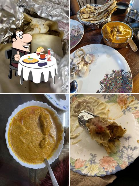 Cheese plate at Qureshi's Kabab Corner