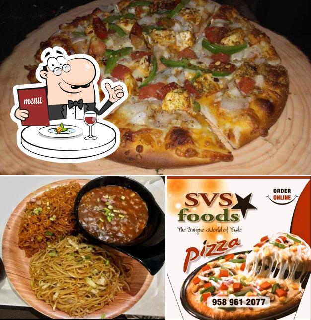 Take a look at the photo depicting food and interior at SVS Foods