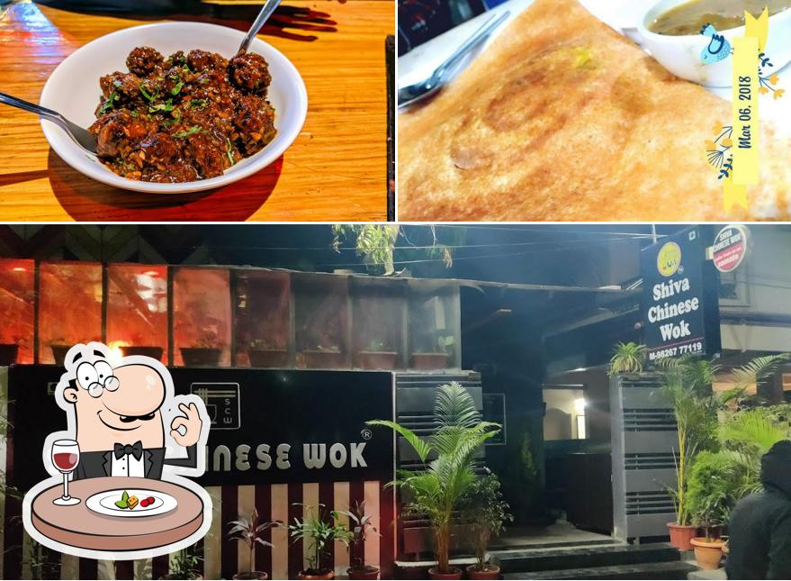 The restaurant's food and exterior