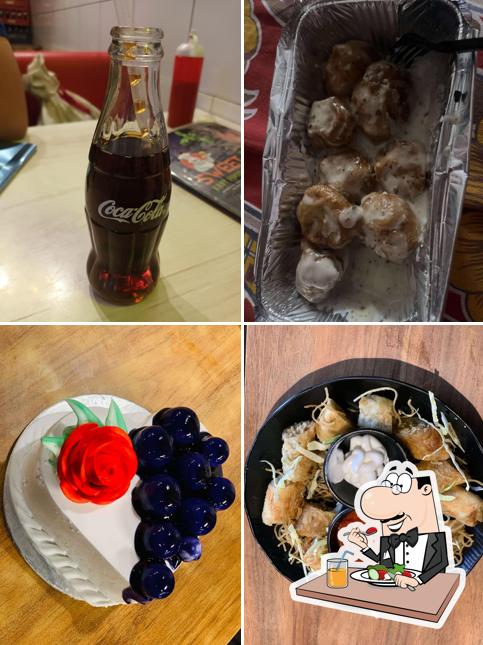 Food at Sweet fast food cafe