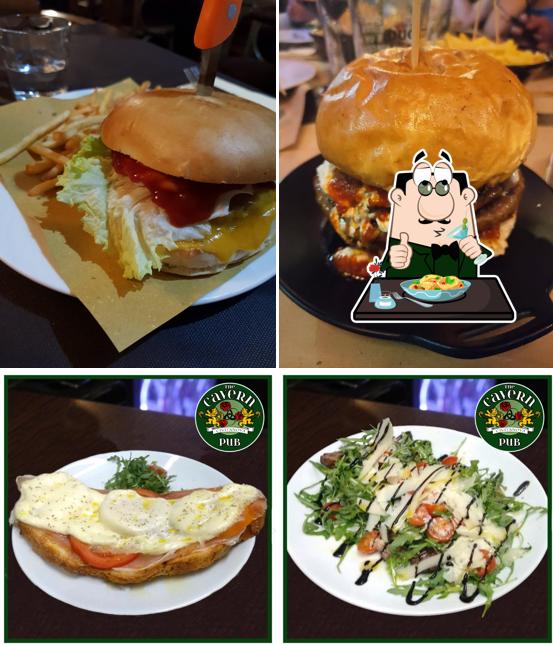 Panino con maiale stirato al The Cavern Pub