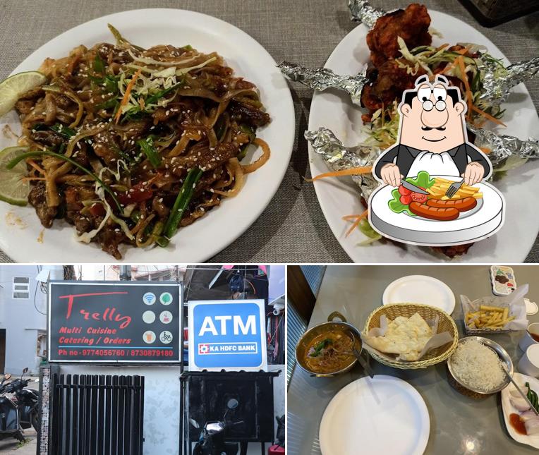 The image of Trelly’s food and exterior