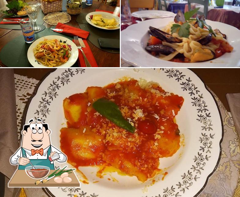 Ravioli al Trattoria La Foglia