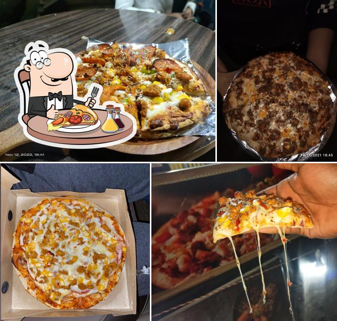 At Pizza place, you can enjoy pizza