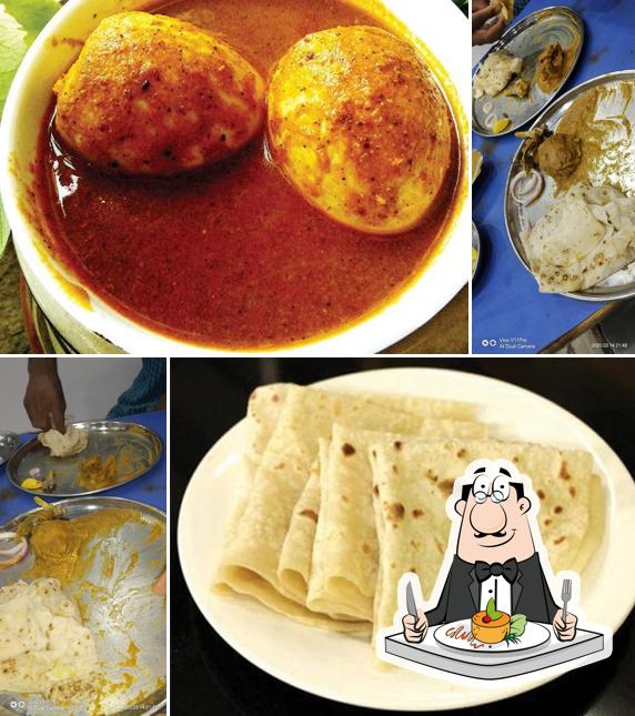 Food at A-1 Bawarchi Restaurant