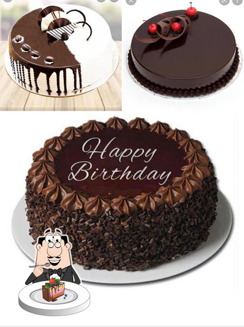 Chocolate cake at Akashdeep Restaurant Best Multi Cuisine