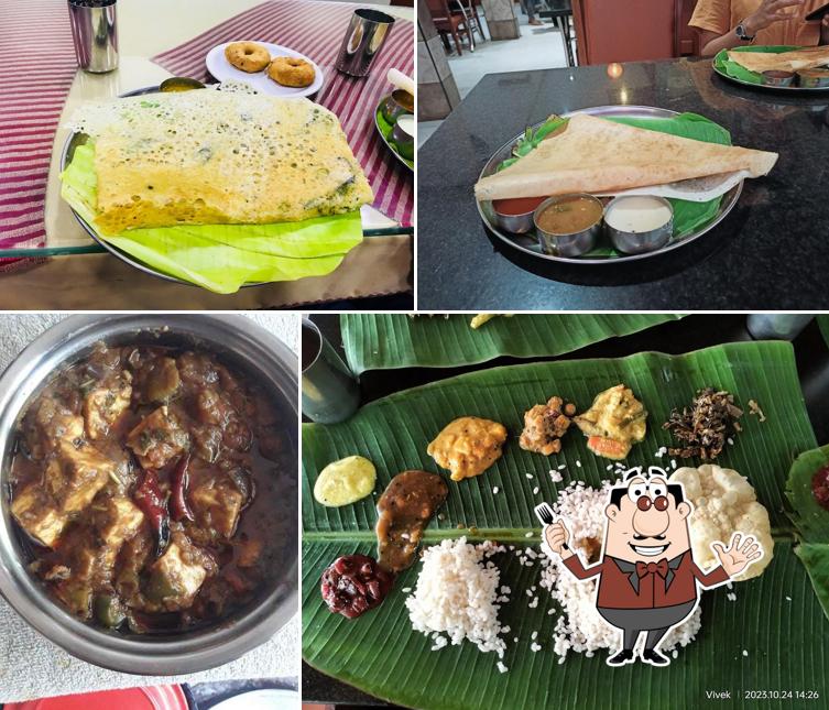 Food at Arya Bhavan