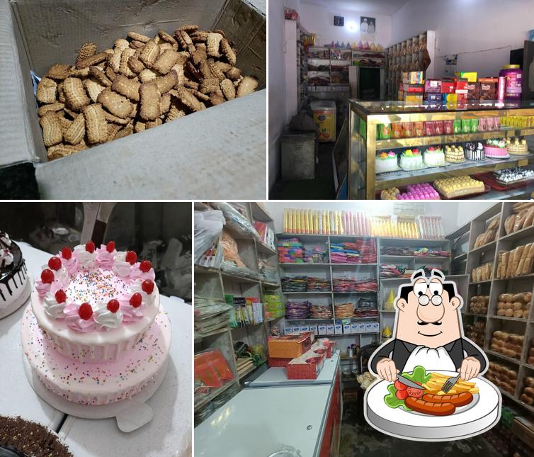 Food at Deepak Bakery