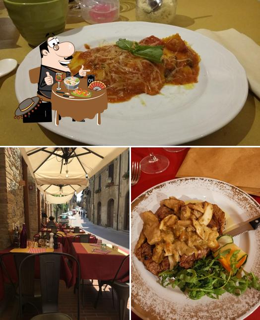 Platti al Osteria Baccano