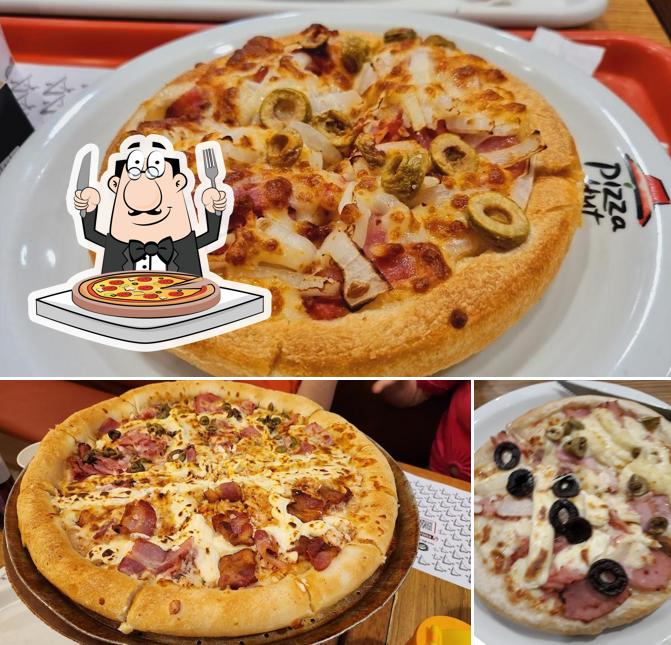 Escolha pizza no Pizza Hut
