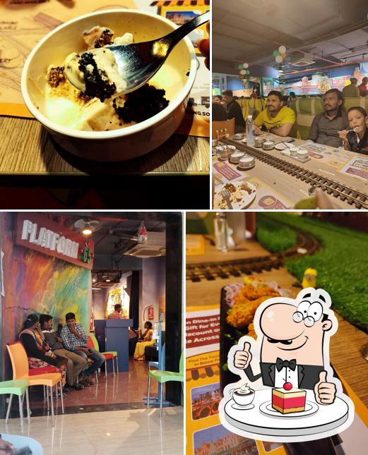 Platform65 The Train Theme Restaurant - Vizag provides a number of desserts