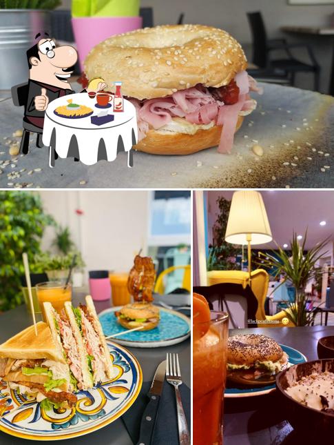 Prova un hamburger a La Clip Caffetteria