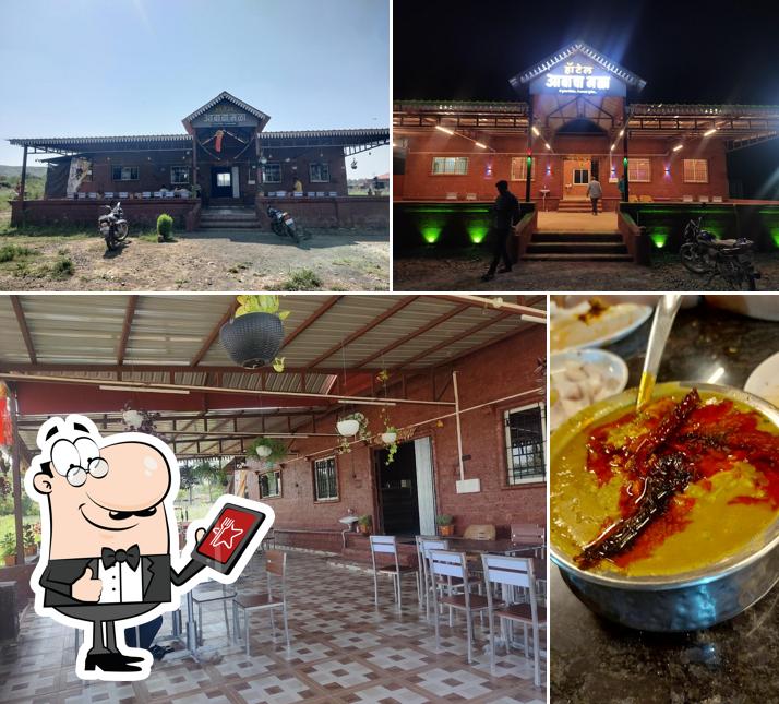 The exterior of Hotel Aabacha Mala (आबा‌चा मळा) Pure Veg(Special Akkha Masur & punjabi Dishes)