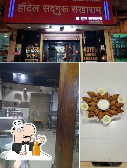 Enjoy a beverage at Hotel sadguru sakharam