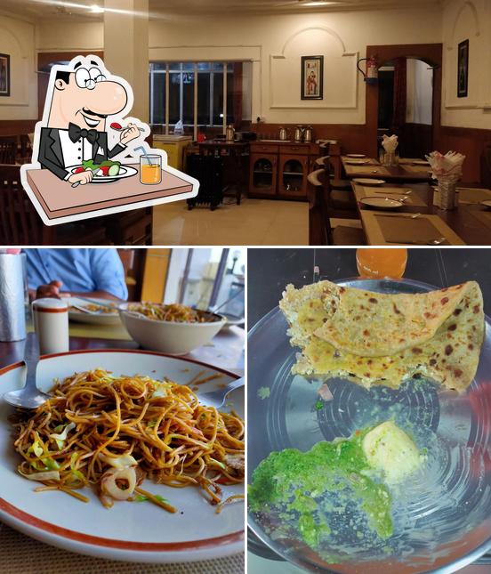 Among various things one can find food and interior at Relish Restaurant - Pauri