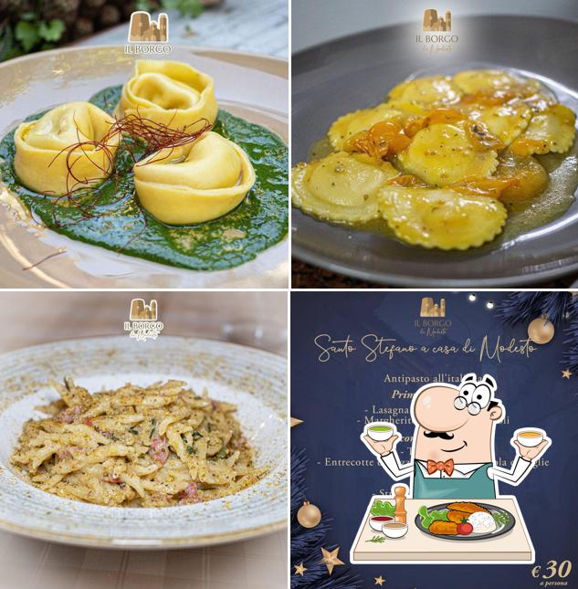 Cibo al Il Borgo da Modesto