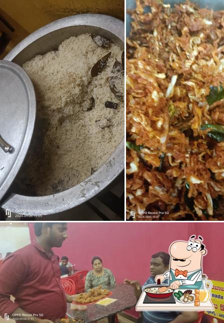 Fried rice at SURI BABU KODI PULAO _ NAGAMALLI THOTA @KAKINADA