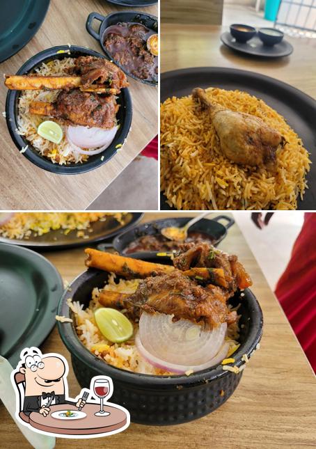 Food at Swastha's Mana Inti Biryani