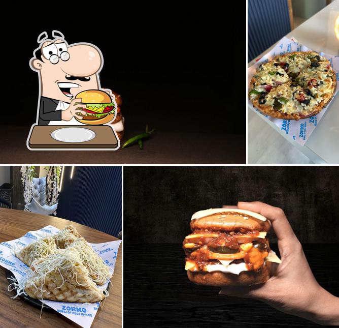 Order a burger at Zorko Bhilwara