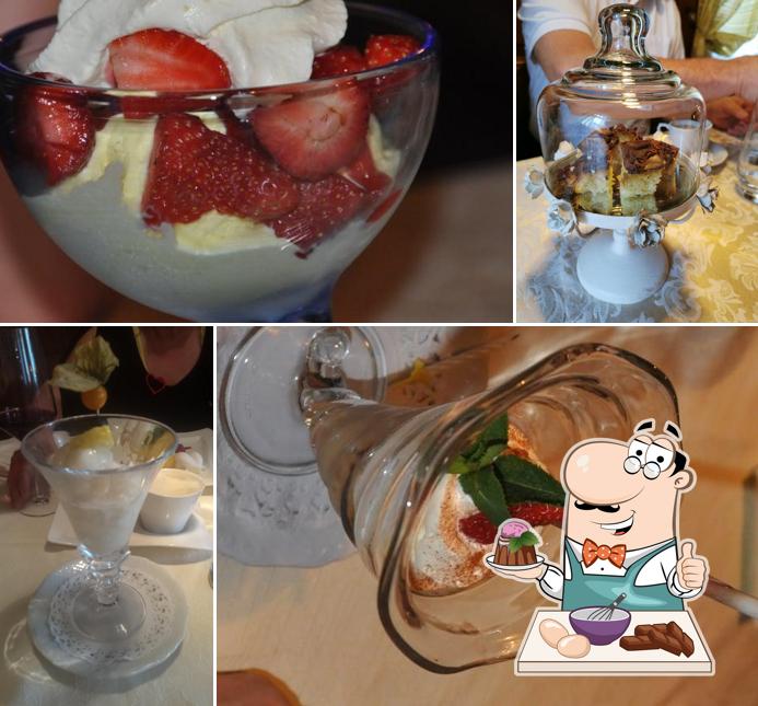 zum wilden Mann offre un'ampia selezione di dessert