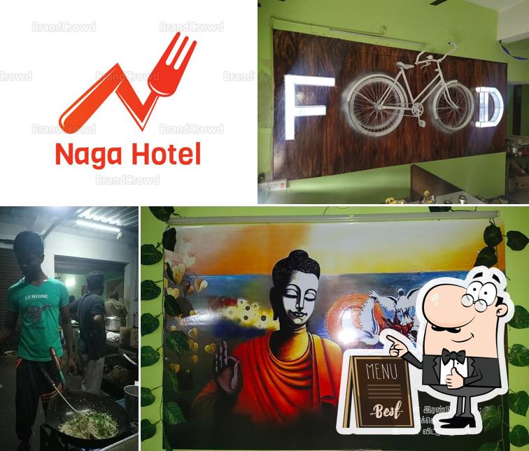 Here's a picture of Sri Naga Hotel VNB