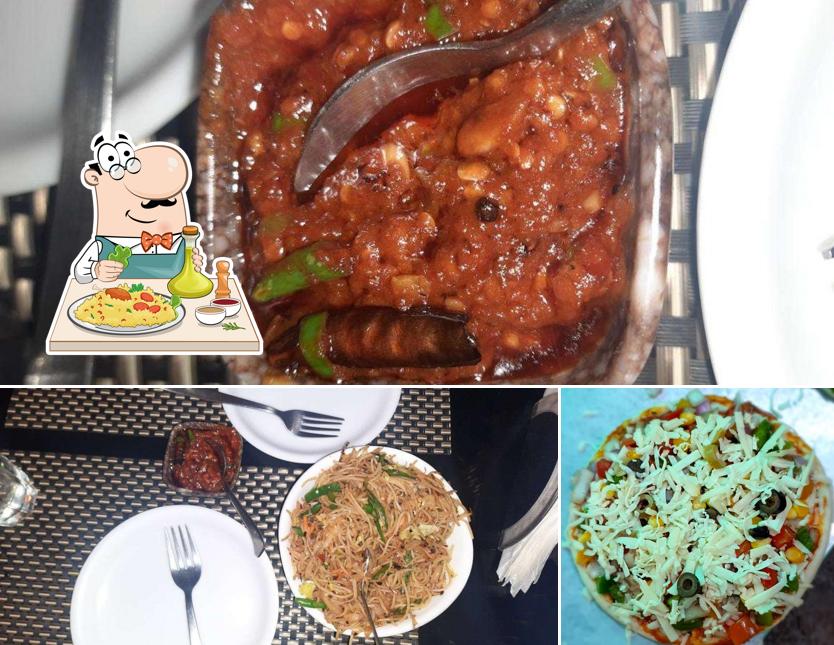 Food at The Bambooz Restaurant Dehradun