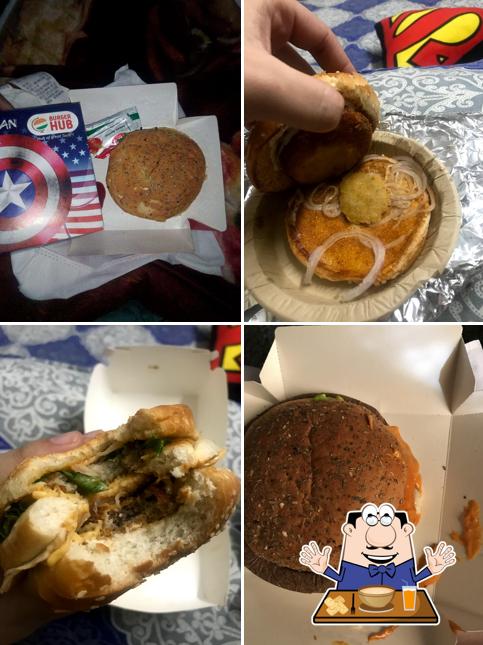 Food at Burger Hub