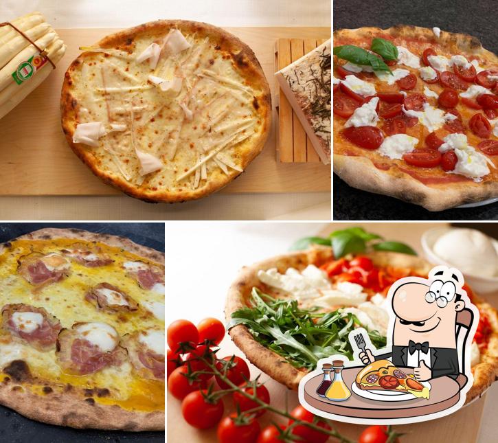 Scegli tra le svariate varianti di pizza