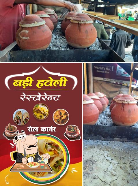 Food at Badi Haweli Restaurant Mughalsarai