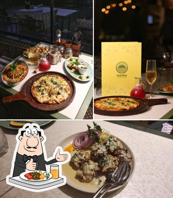 Among various things one can find food and interior at Cairo - Cafe & Bar