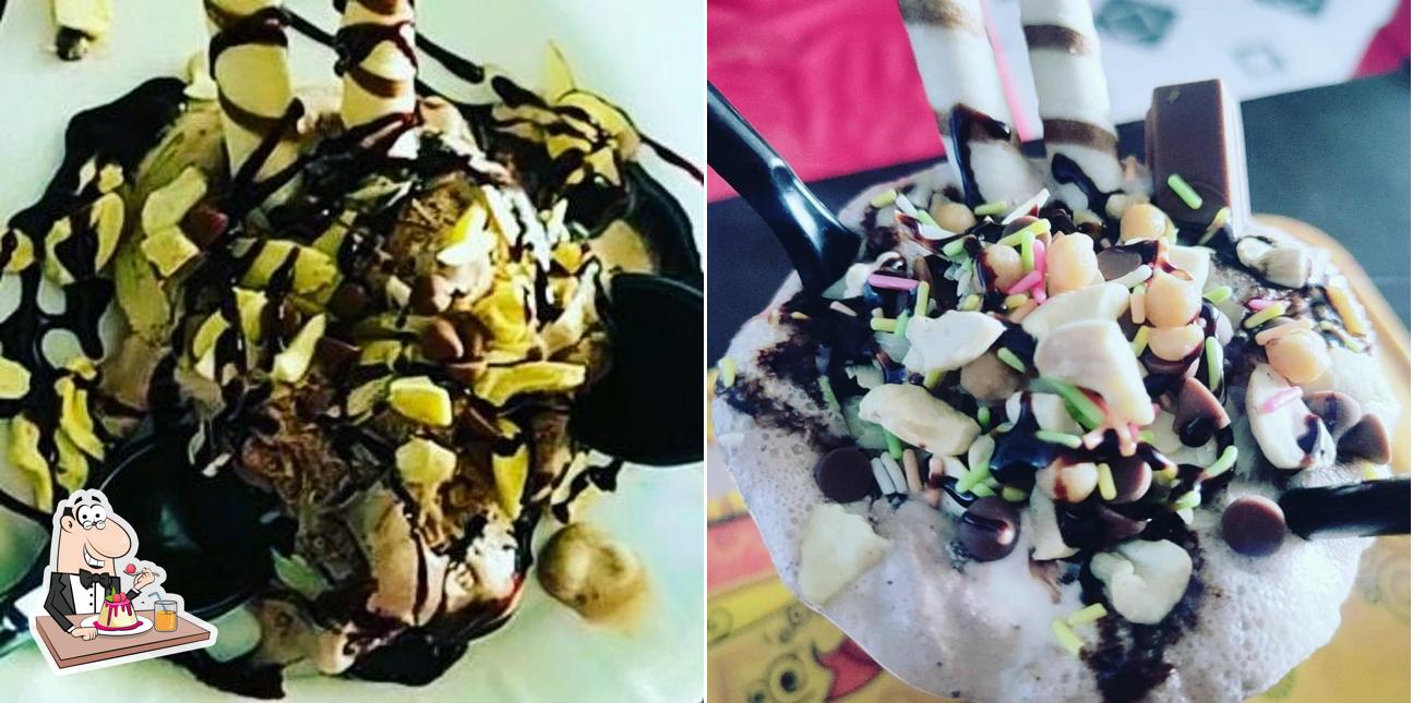 Classic Cafe provides a number of sweet dishes