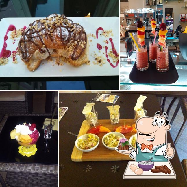 Pilly Bar serve un'ampia gamma di dessert