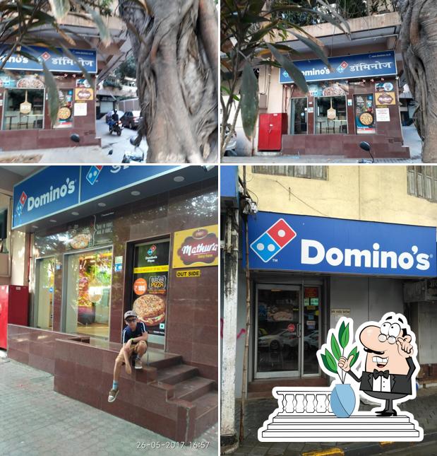 The exterior of Domino's Pizza IT Colony, Mumbai