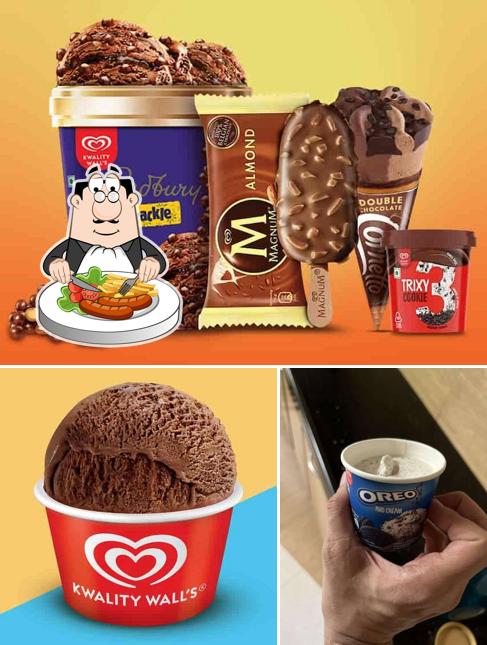 Kwality Wall’s Ice Cream and More is distinguished by food and beverage