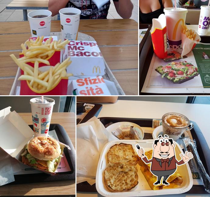 Platti al McDonald's Capannori