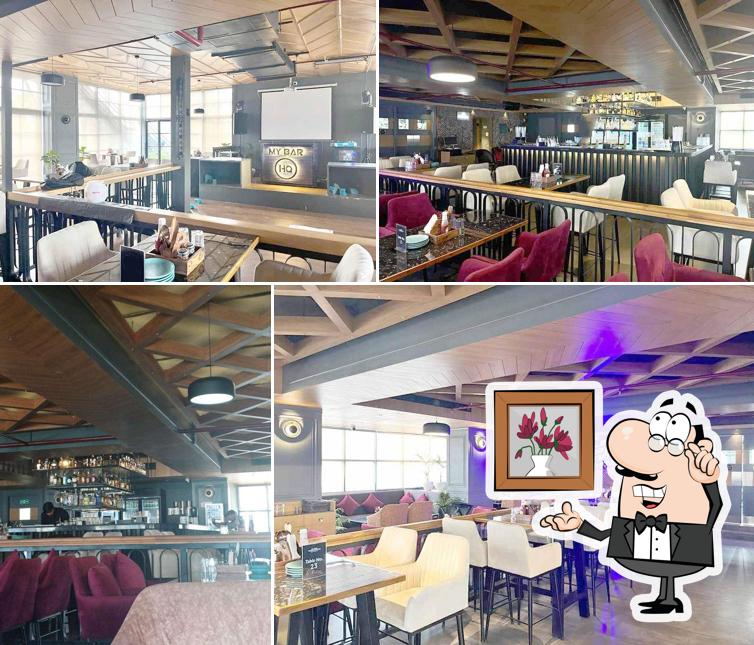Check out how My Bar Headquarters Dehradun looks inside
