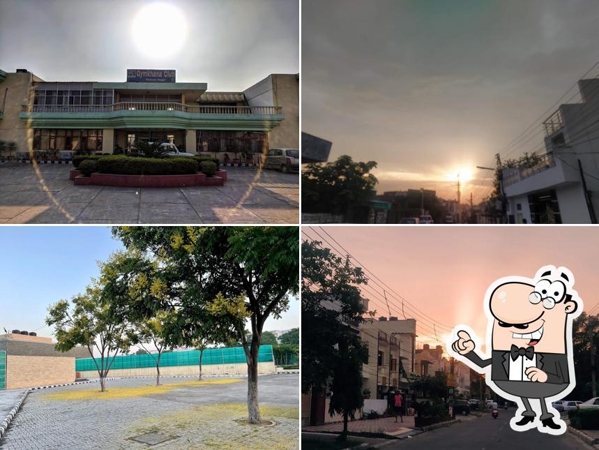 Check out how HUDA Gymkhana Club looks outside