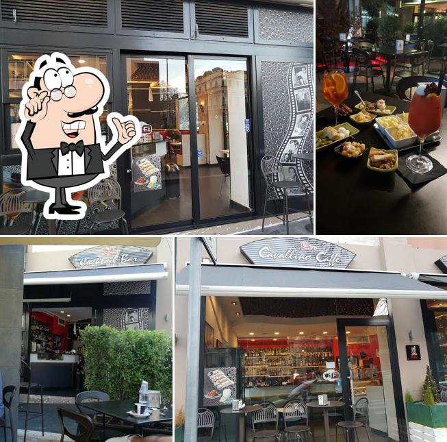 Gli interni di Il Cavallino Caffè Di Junio Miracola