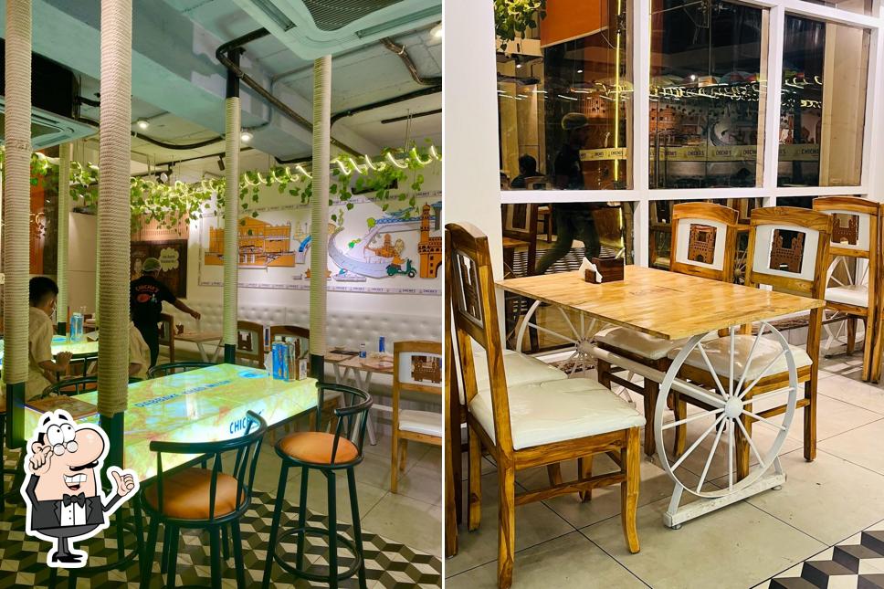 The interior of Chicha’s Asli Hyderabadi