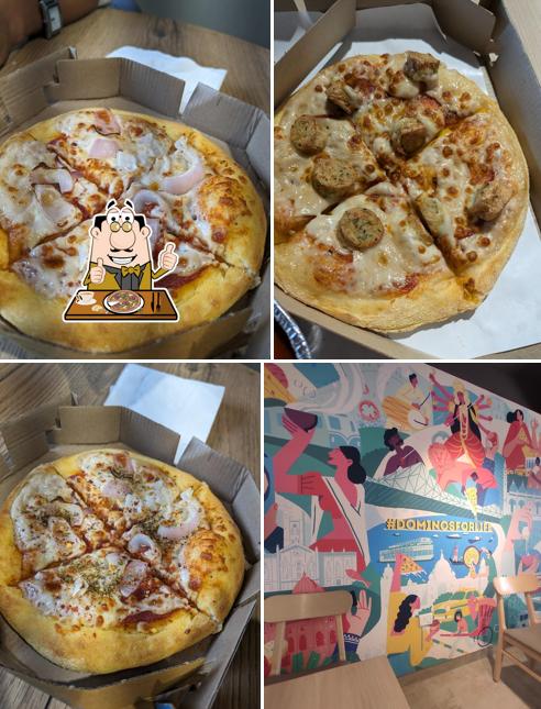 Pick pizza at Domino's Kalimpong