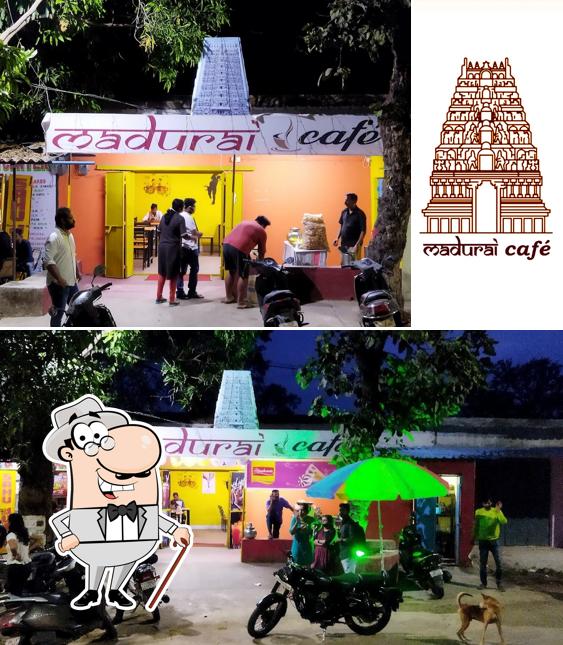 The exterior of Madurai cafe