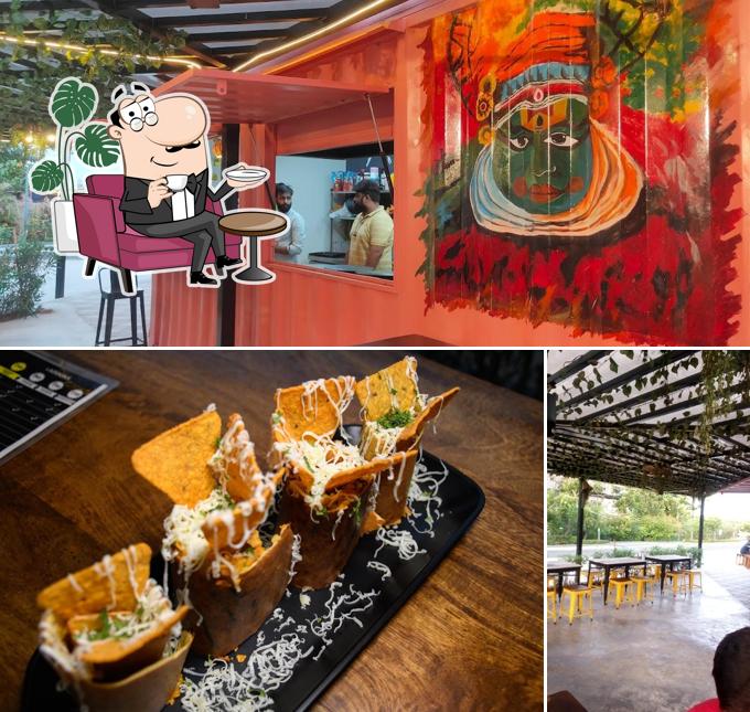 Check out how The Dosa Spot looks inside