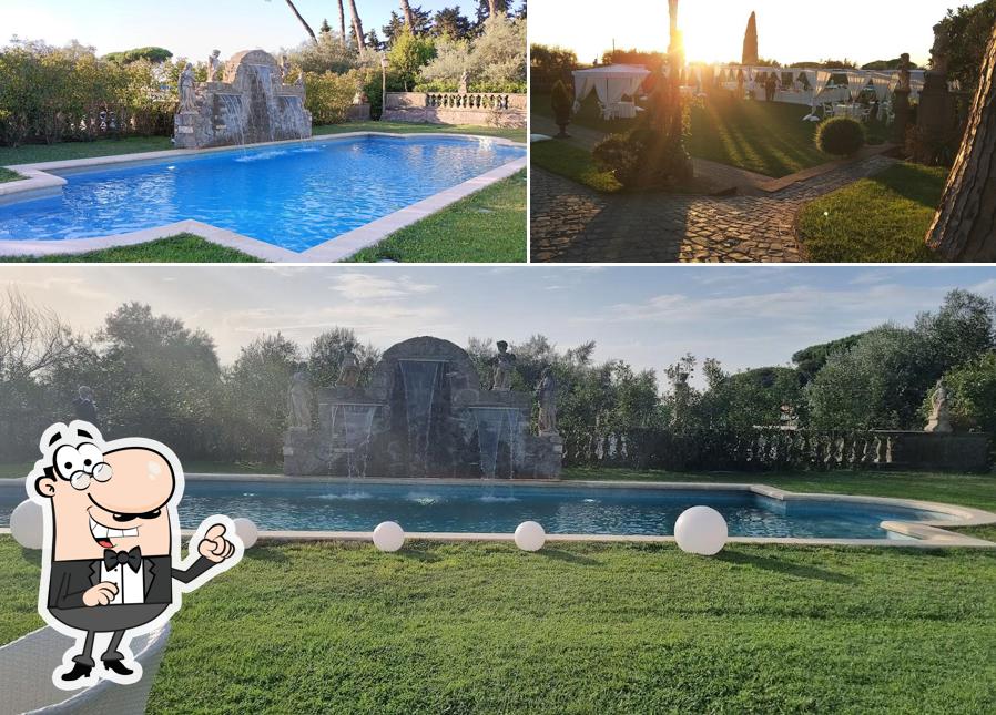 Gli esterni di Villa Appia Eventi