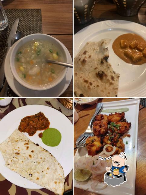 Food at Roots Restaurant