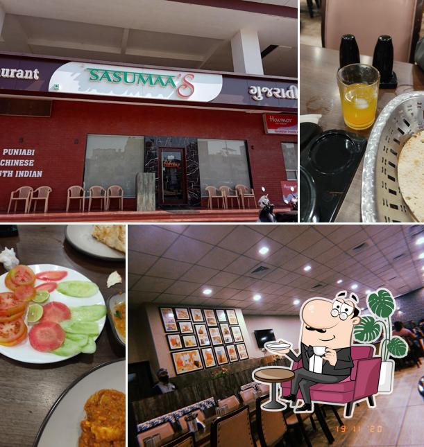 Check out how Sasumaa's Multi Cuisine Restaurant & Gujarati Thali looks inside