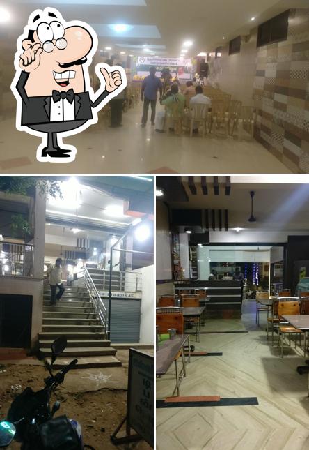 The interior of Shree Aiswarya Restaurant