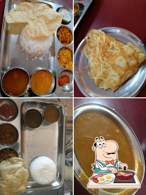 Omelette at Station Vegetarian Restaurant