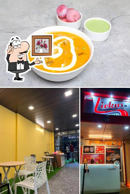 The interior of Tadka King - 100% Veg Restaurant
