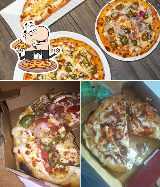 Order various kinds of pizza